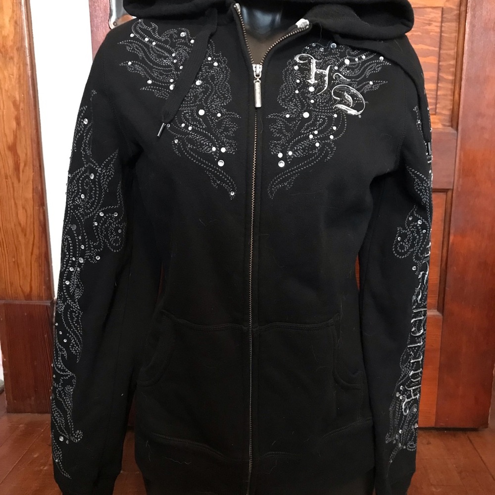 Bling Harley Hoodie